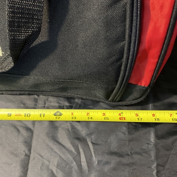 Vintage Gemline Tony The Tiger‎ Keebler Elf Kelloggs Cereal Gym Bag Black/Red - Picture 8 of 9